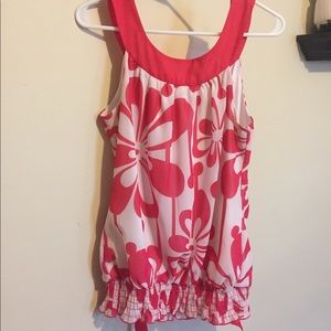 Dressy top with bow in back